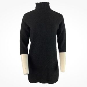 Tuckernuck Pomander Place Sz XS Noir Vivianne Turtleneck Sweater Dress Black